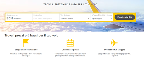 Vueling coupon codice sconto Vueling