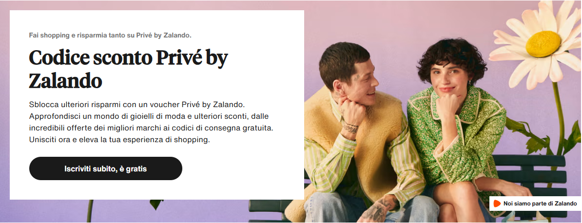 Codice sconto Privé by Zalando Codice sconto Zalando Privé